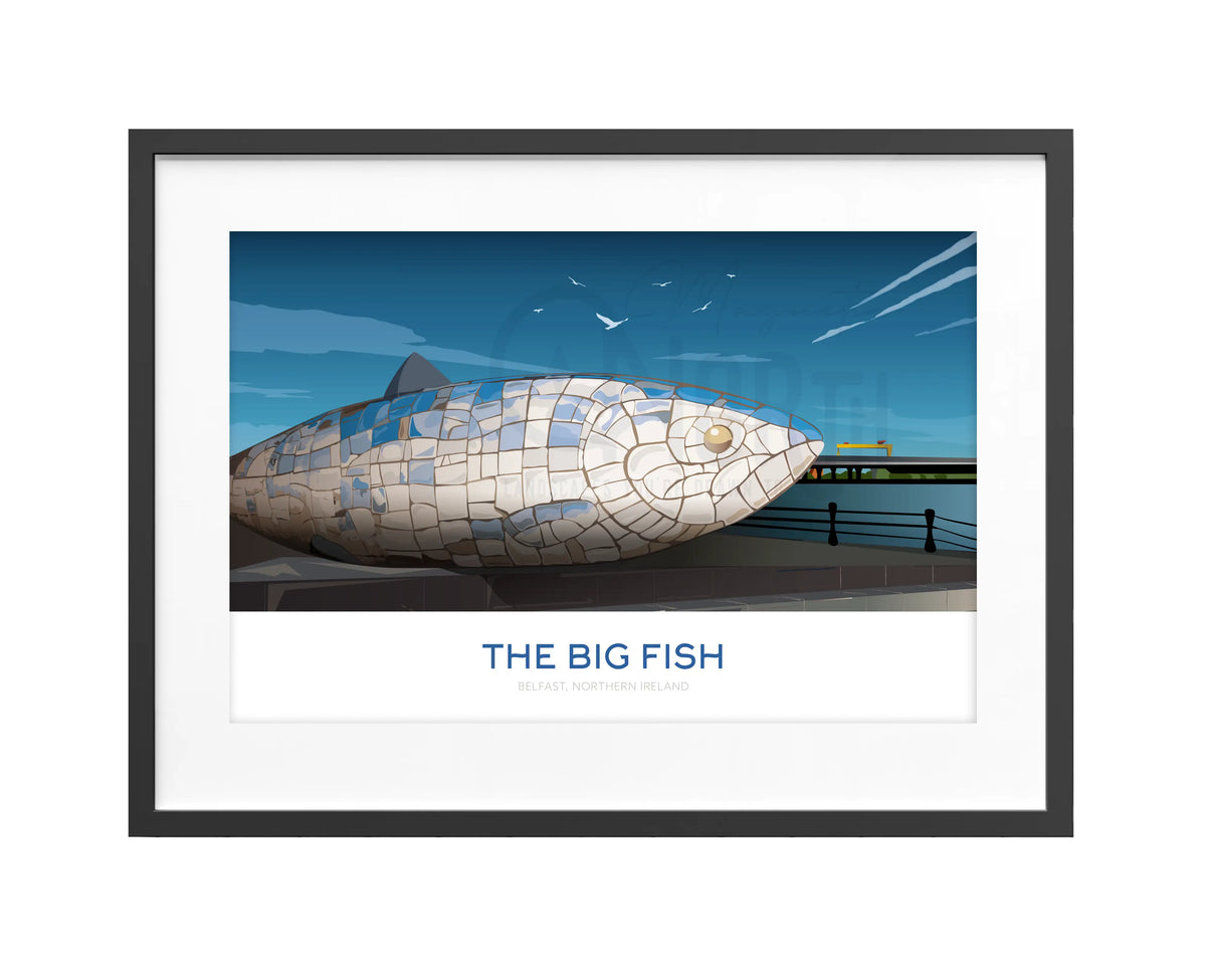 Irish Landmarks Collection, Art Print Travel Poster, Ireland, landscapes, Travel Print, House, Wedding gift, Christmas Gift