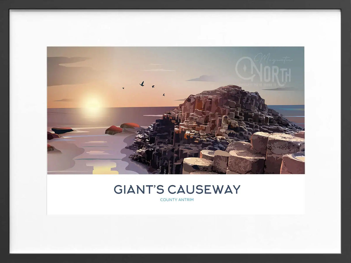 Giant's Causeway - Co. Antrim - Wedding Gift - Christmas Decor - Travel prints