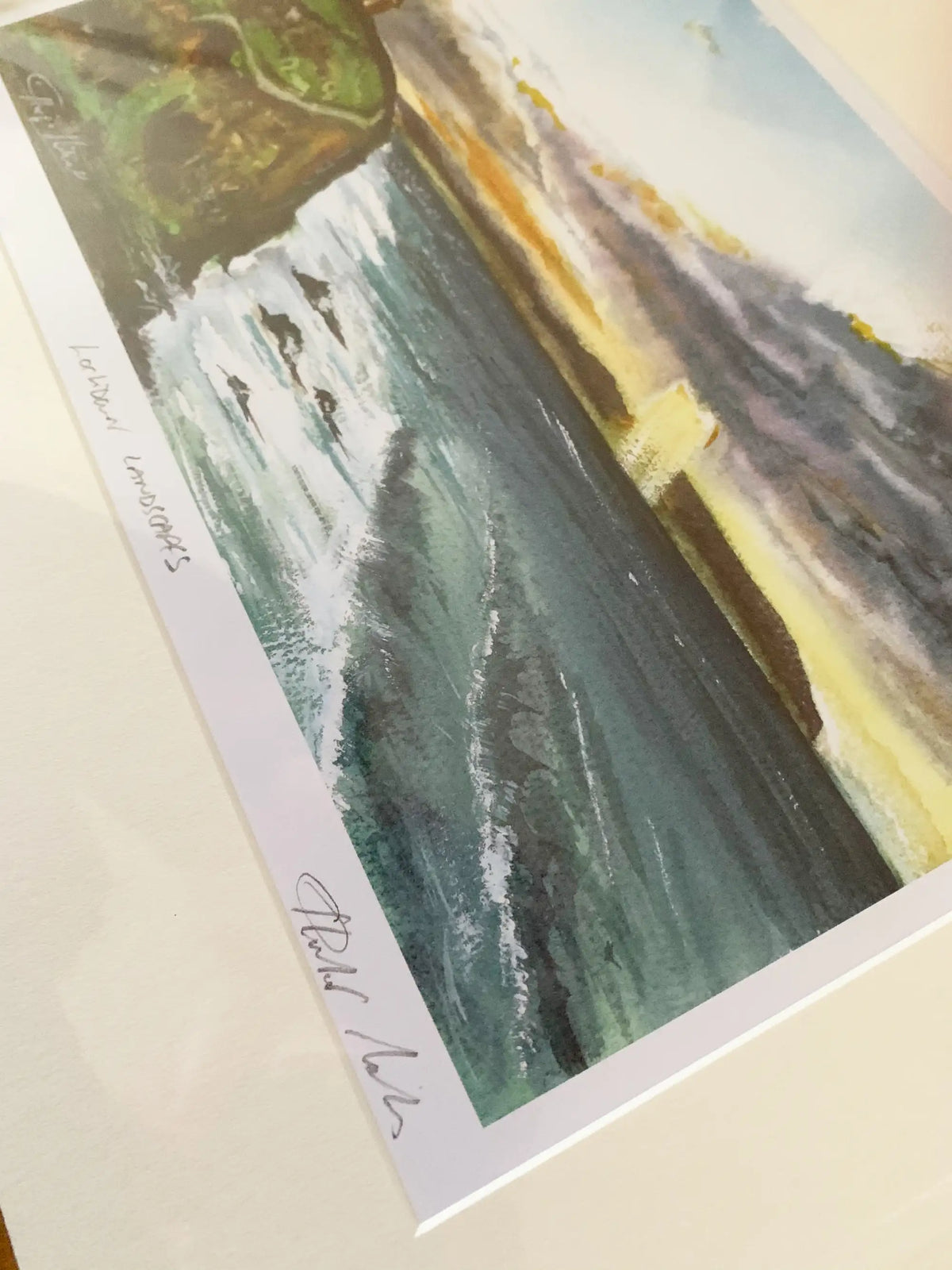 Watercolour painting of Mussenden Temple, Downhill, Northern Ireland, Ireland, Travel Print, Wedding gift, Christmas Gift, landscapes