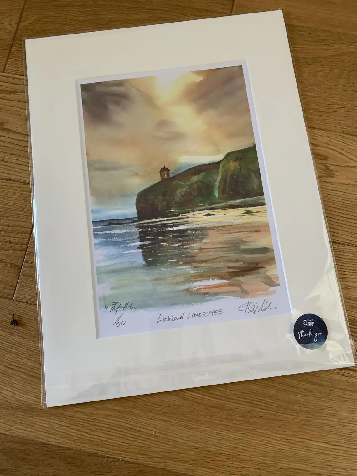 Mussenden Temple, Watercolour painting, Benone Beach, Northern Ireland, Ireland, Print, House, Wedding gift, Christmas Gift, landscapes
